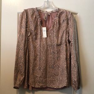 Anthropologie top, NWT!